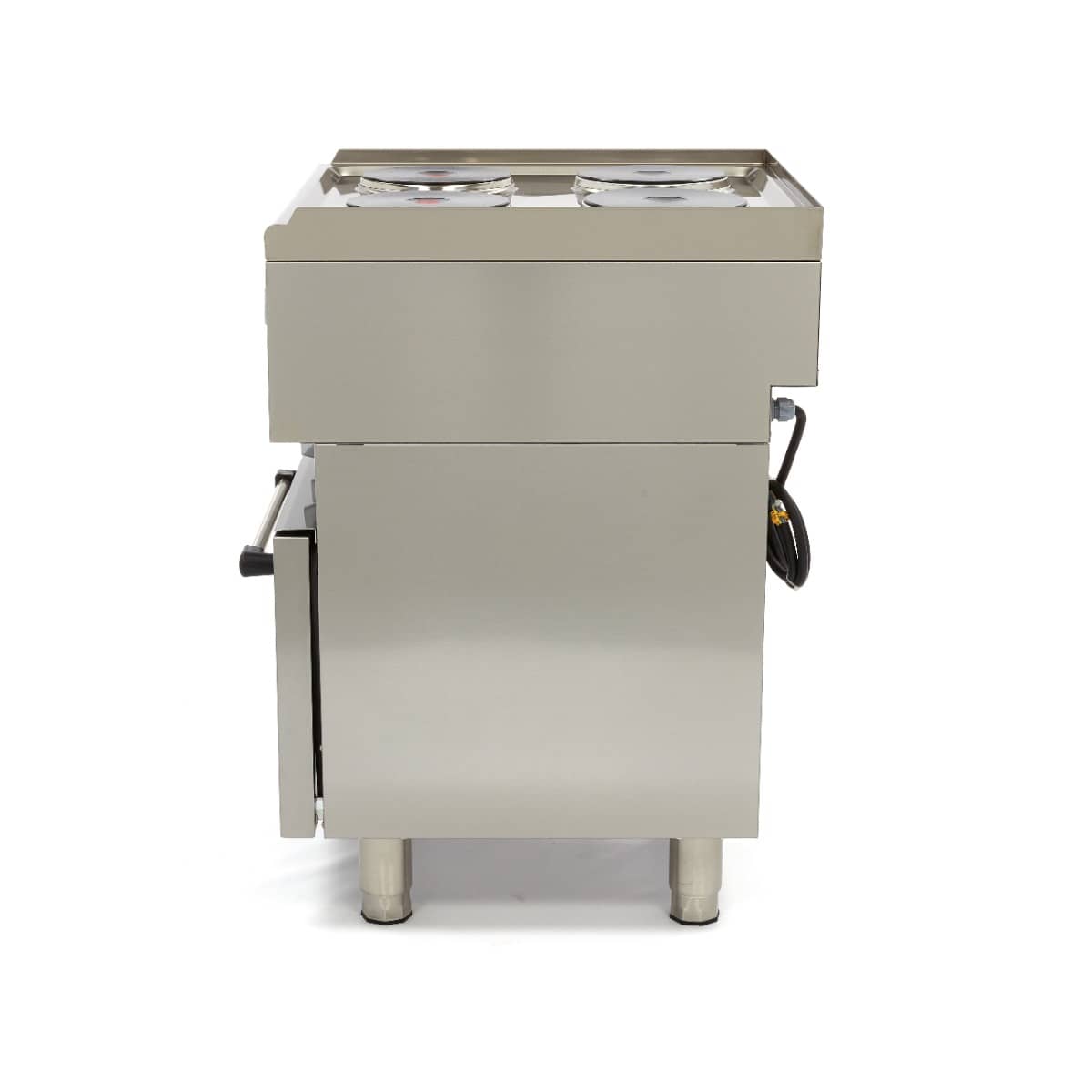 Commercial Grade Stove - 4 Burners - Electric - Double Unit - 60cm Deep - with Oven — 3