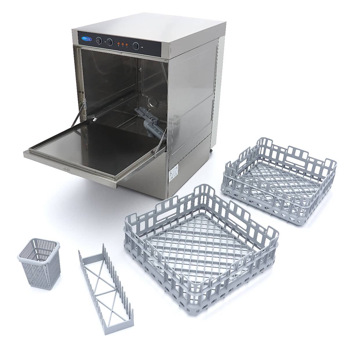 Undercounter Dishwasher - 40 x 40cm - with Rinse Aid Pump - 230V — 10