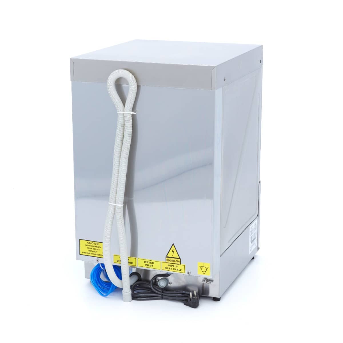 Undercounter Dishwasher - 40 x 40cm - with Rinse Aid Pump - Digital Display - 230V — 4