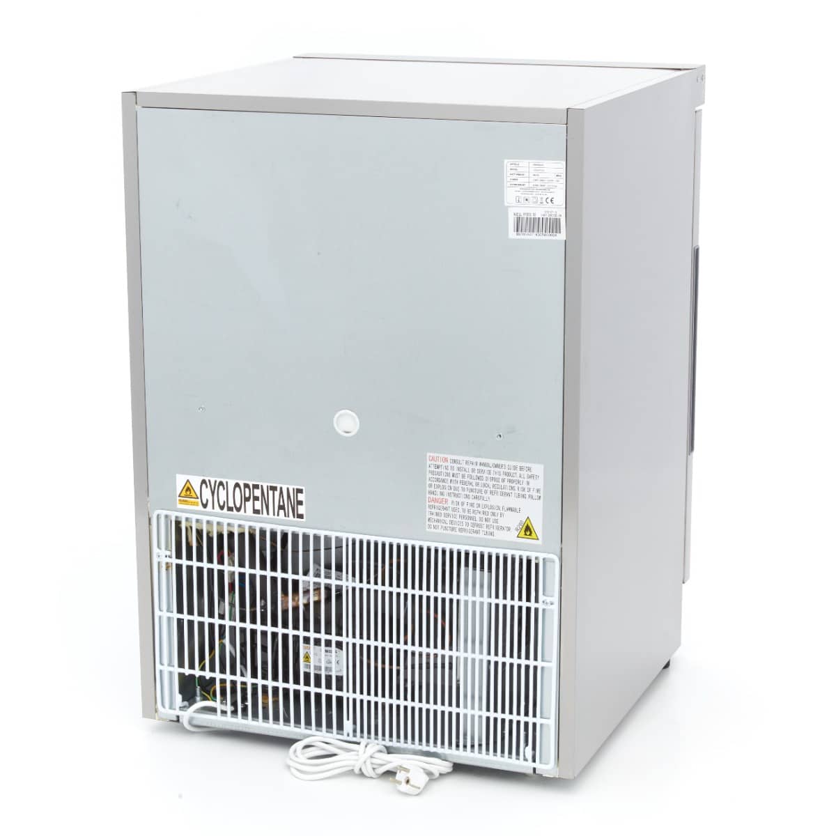 Freezer - 200L - 2 Fixed Shelves - Stainless Steel — 4