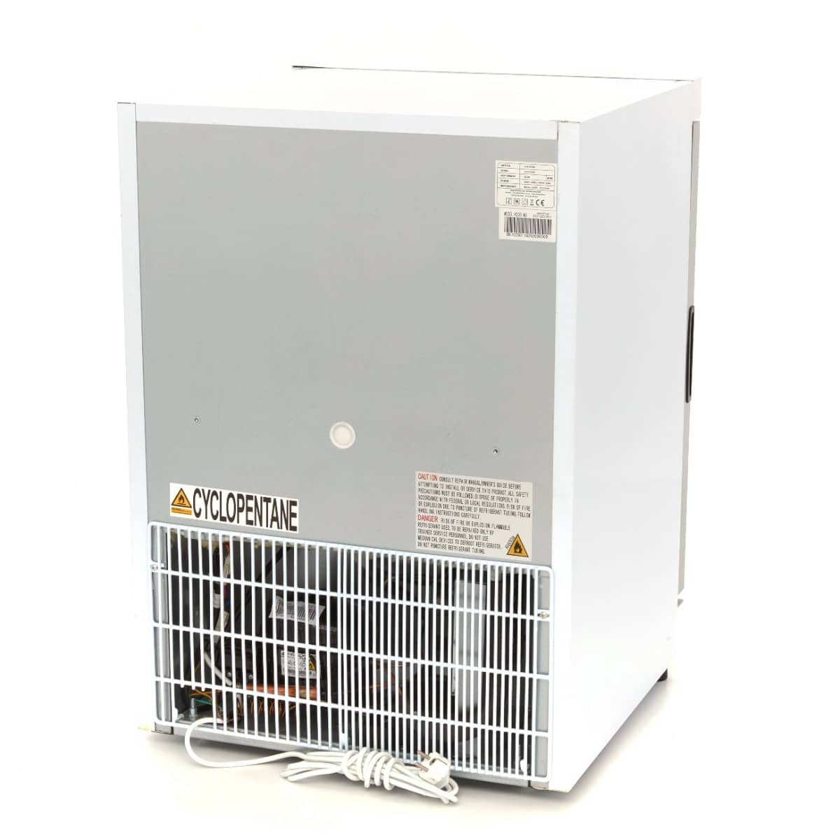 Fridge - 200L - White - with Glass Door — 4