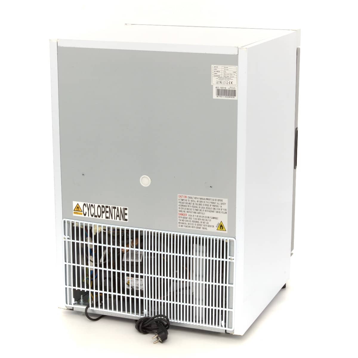 Freezer - 200L - White - with Glass Door — 4