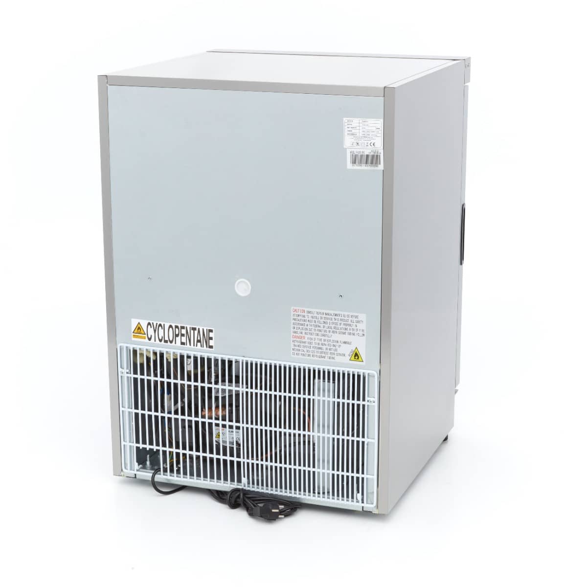 Freezer - 200L - Stainless Steel - with Glass Door — 4