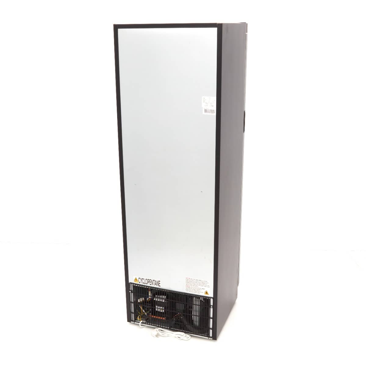 Fridge - 400L - Black - with Glass Door — 4