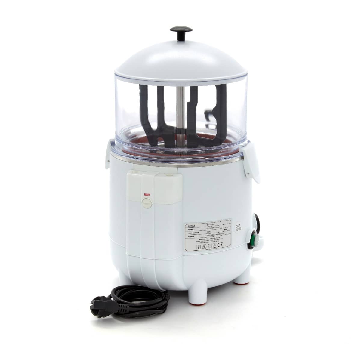 Hot Chocolate Dispenser - 5L - White — 4