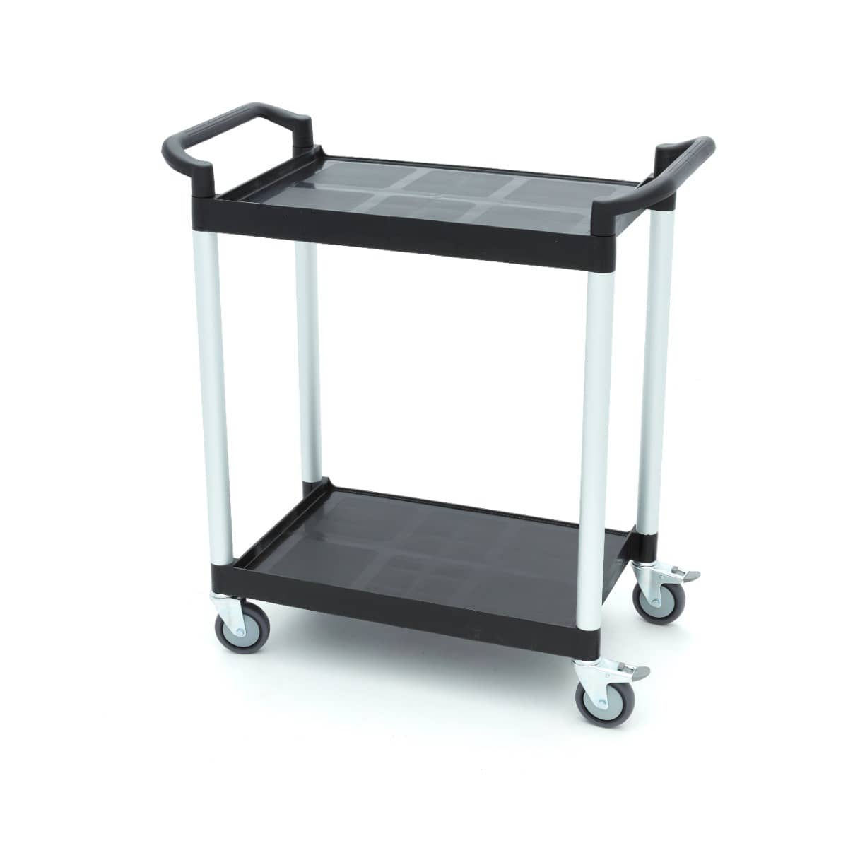 Serving Trolley – 2 Plastic Shelves – 86,5 x 42,5cm — 4