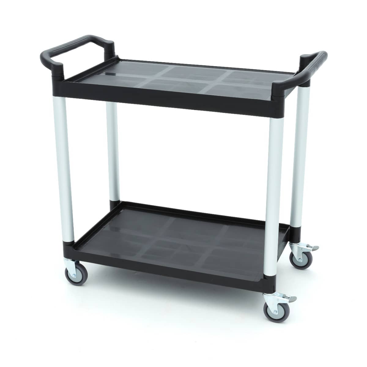 Serving Trolley – 2 Plastic Shelves – 103 x 50,5cm — 4