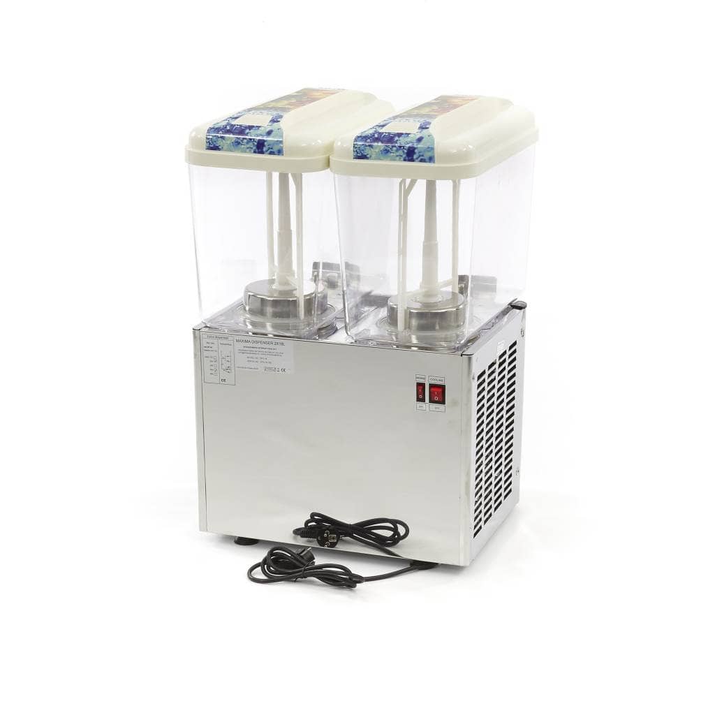 Drinks Dispenser - 2 x 18L - Electric - incl Stirring Mechanism — 3