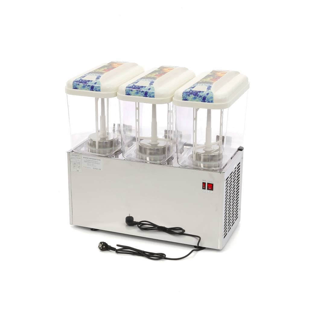 Drinks Dispenser - 3 x 18L - Electric - incl Stirring Mechanism — 3