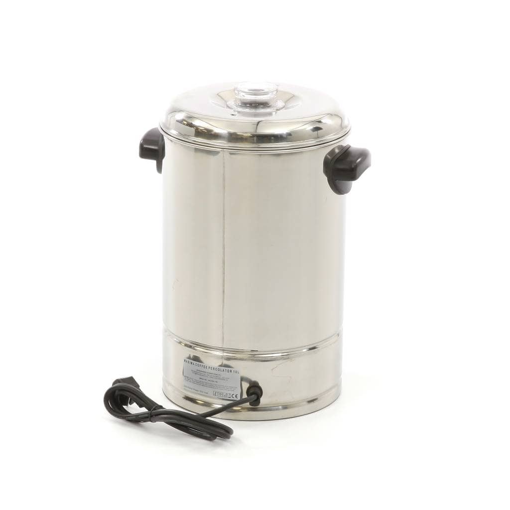 Coffee Percolator - 10L - 80 Cups - Removable Coffee Filter — 4