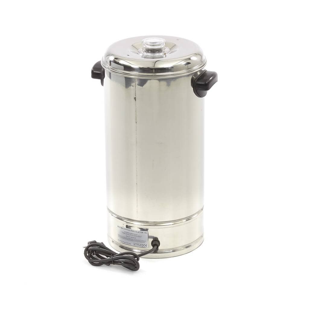 Coffee Percolator - 15L - 120 Cups - Removable Coffee Filter — 4