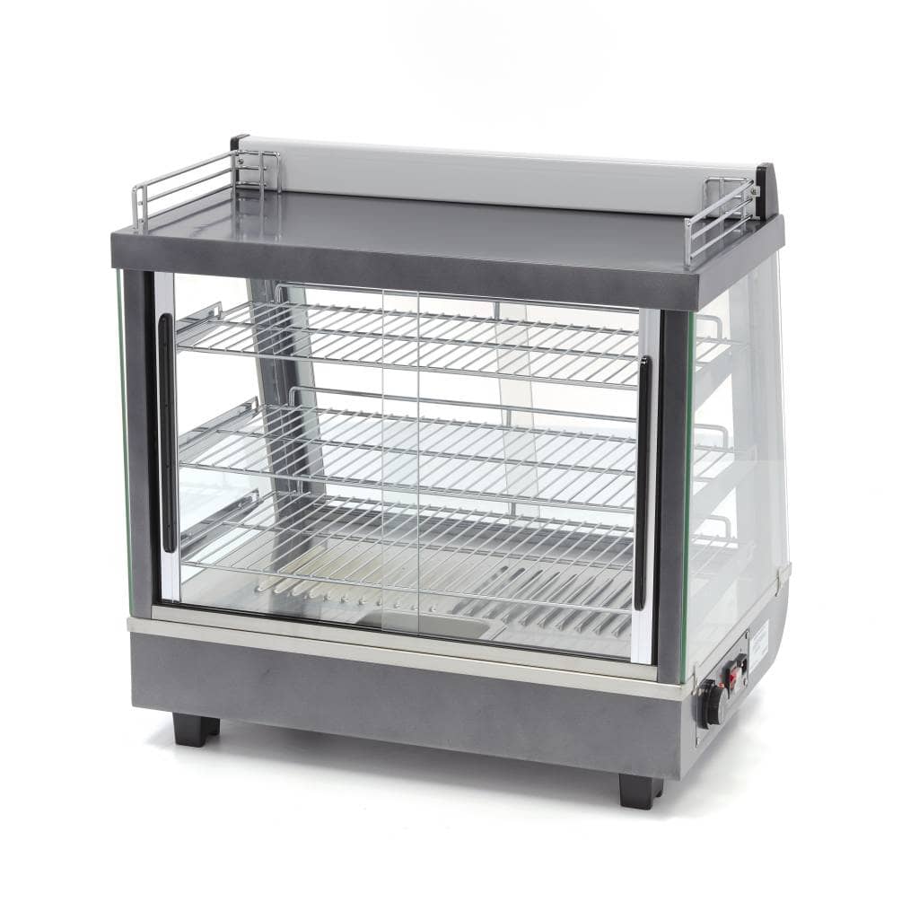 Heated Food Display - 96L - 67,5cm - 3 Shelves — 5