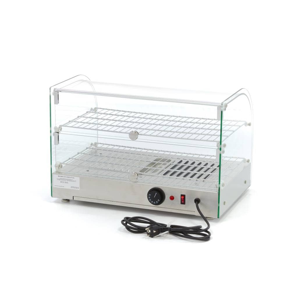 Heated Food Display - 45L - 55cm - 2 Shelves — 4