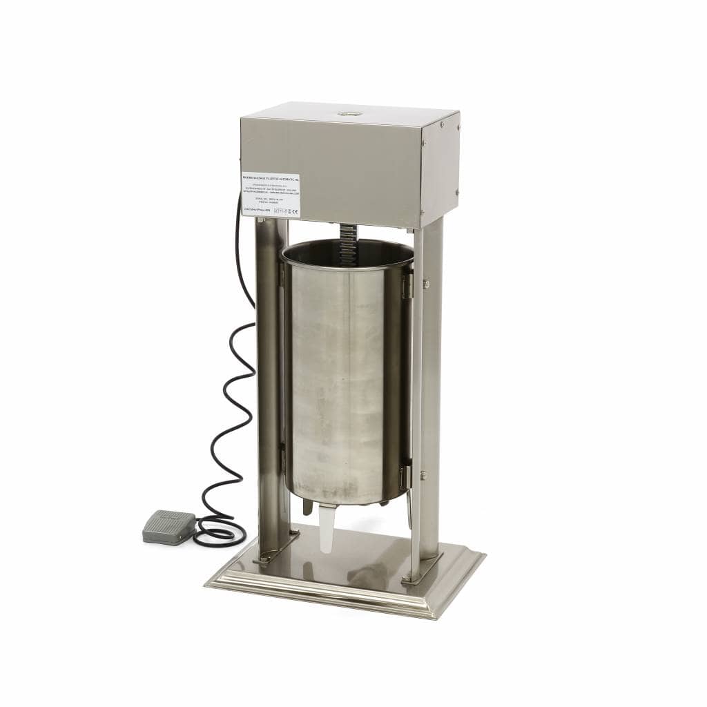 Sausage Stuffer - 15L - Automatic - Vertical - incl 4 Filling Tubes — 4