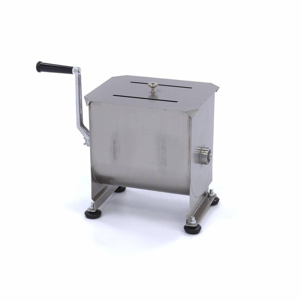 Meat Mixer - 10L - 7,5kg Meat - Single Axle - Manual — 4