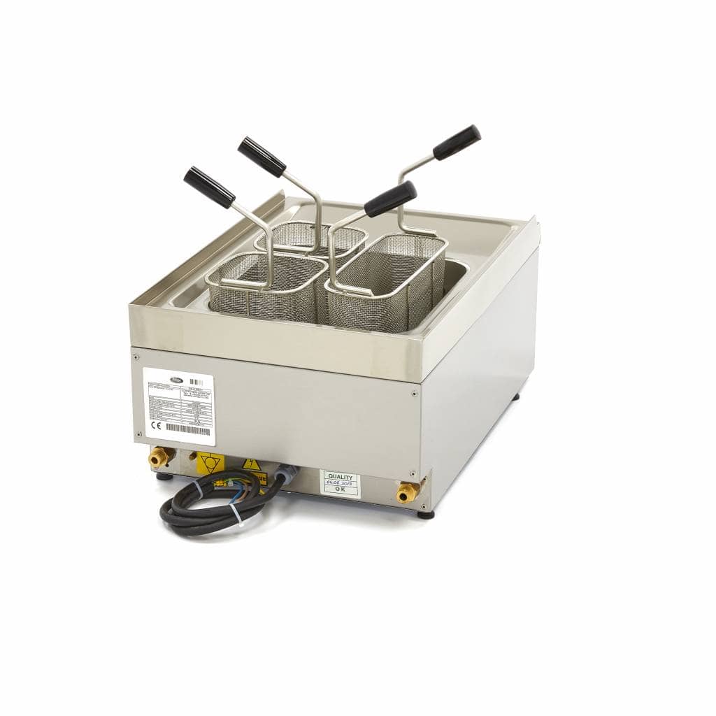 Commercial Grade Pasta Cooker - 15L - Single Unit - 60cm Deep - Electric — 4