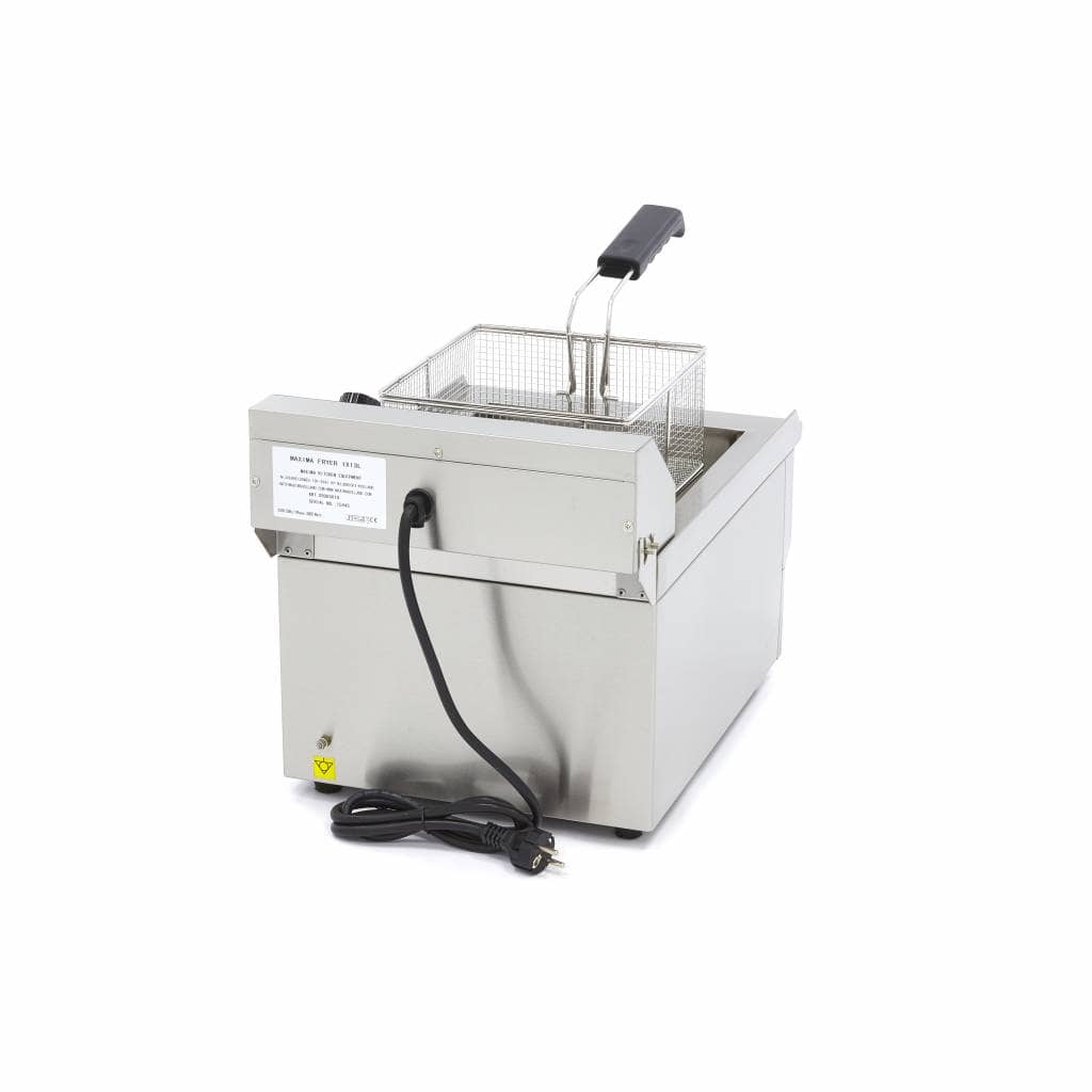 Deep Fryer - 16L - 1 Basket - with Drain Tap — 4