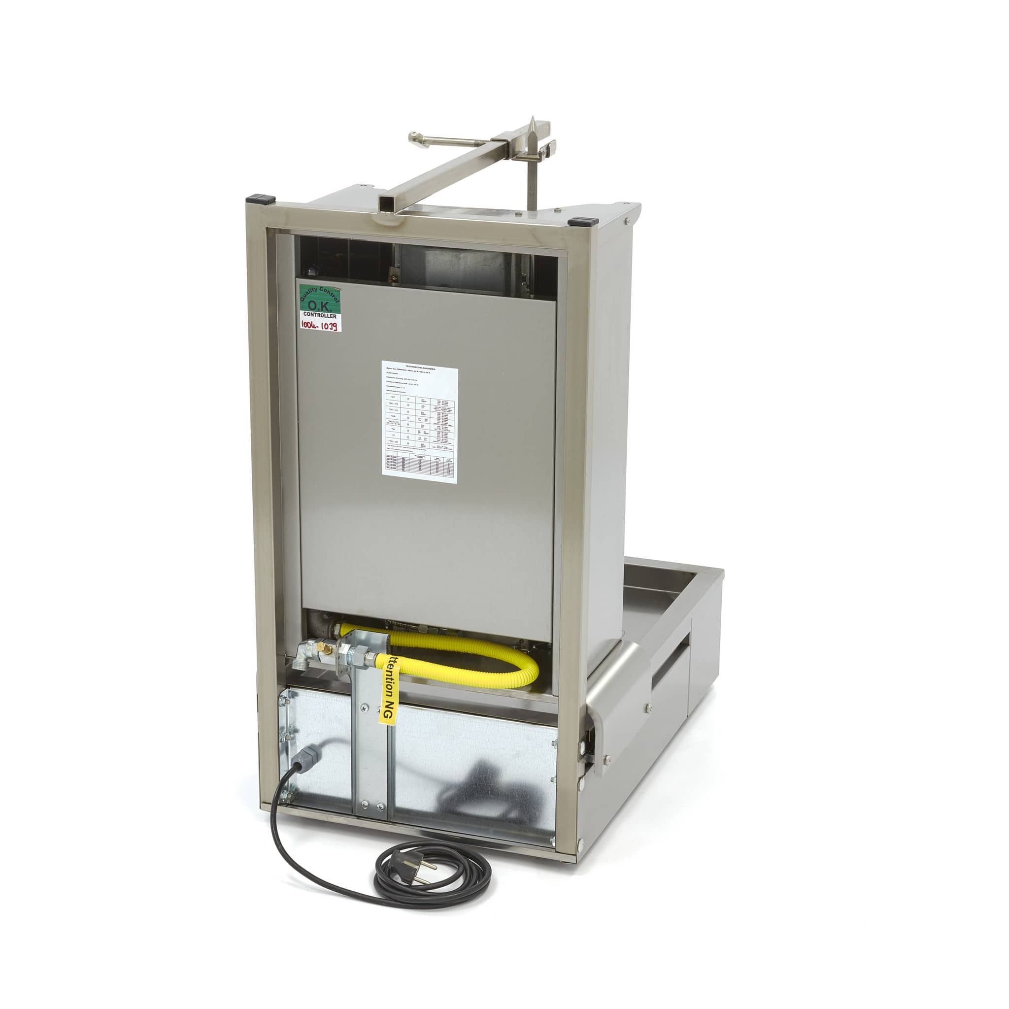 Kebab Grill - 2 Burners - 20kg Meat - Gas — 4