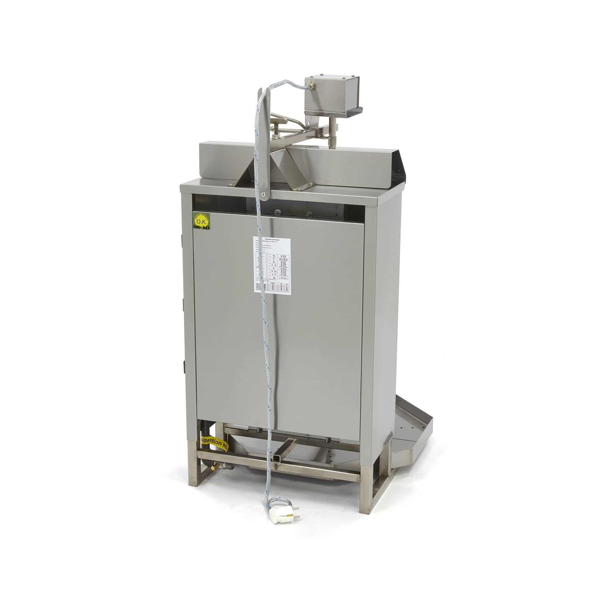 Kebab Grill - 3 Burners - 30kg Meat - Gas — 4