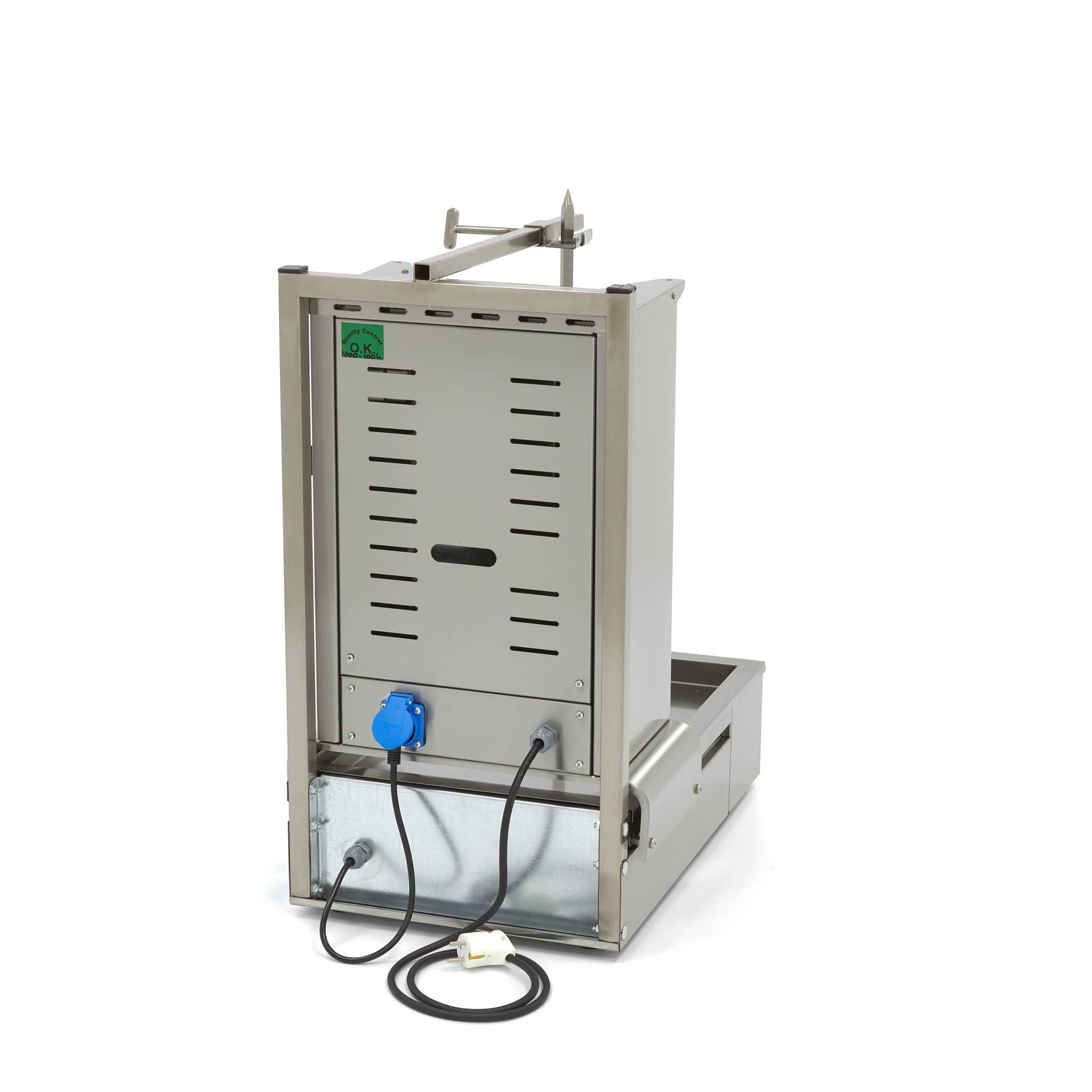 Kebab Grill - 2 Burners - 20kg Meat - Electric — 4