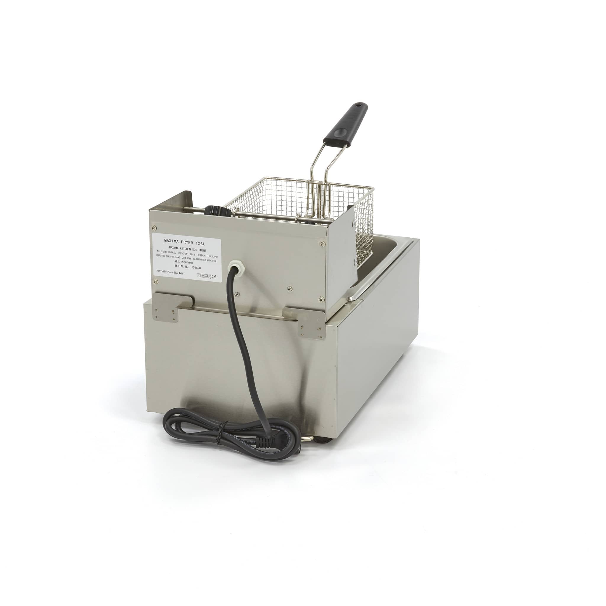 Deep Fryer - 6L - 1 Basket - up to 1,2kg of Fries — 4