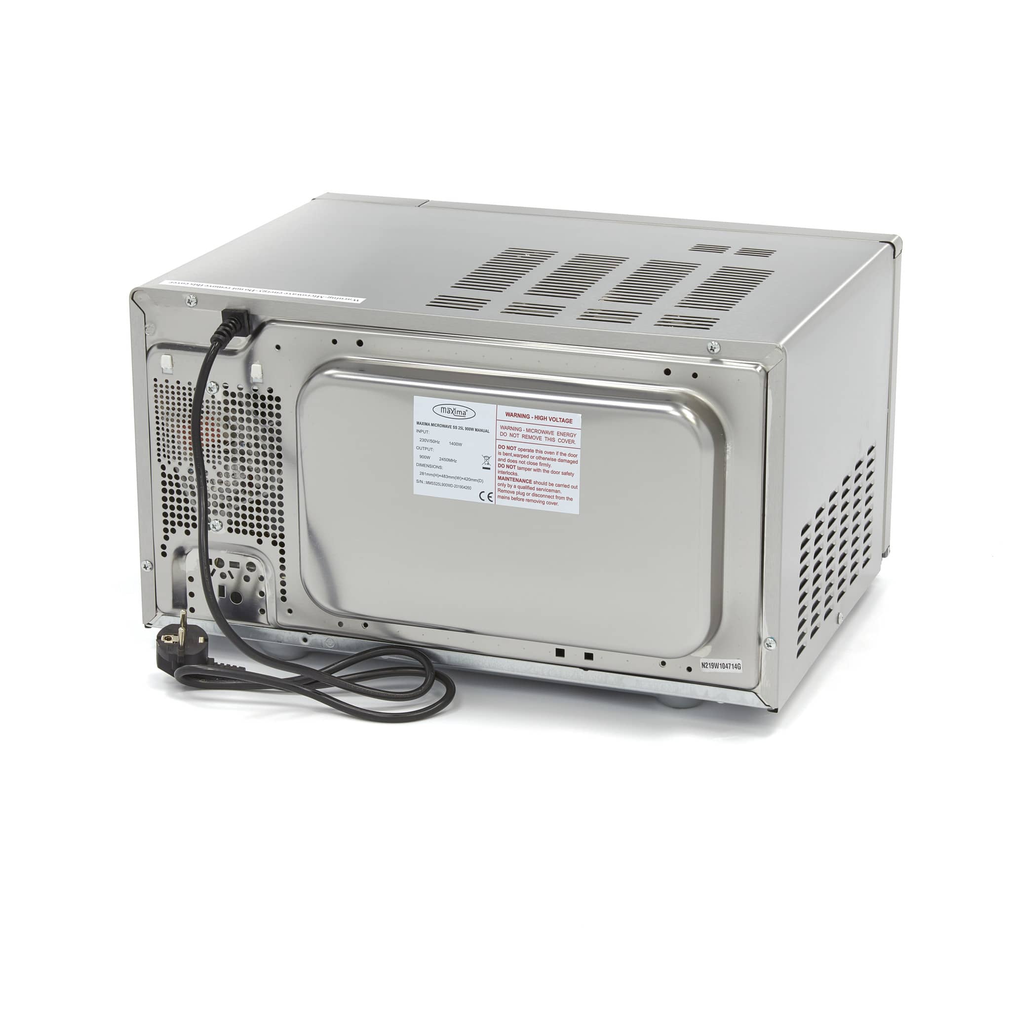 Microwave - 900W - 6 Programmes - Plates up to Ø33cm — 4