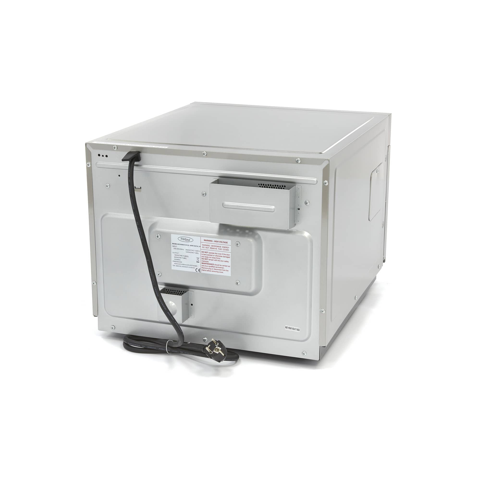 Microwave - 1800W - 20 Programmes - Plates up to Ø36cm - 2 Shelves — 5