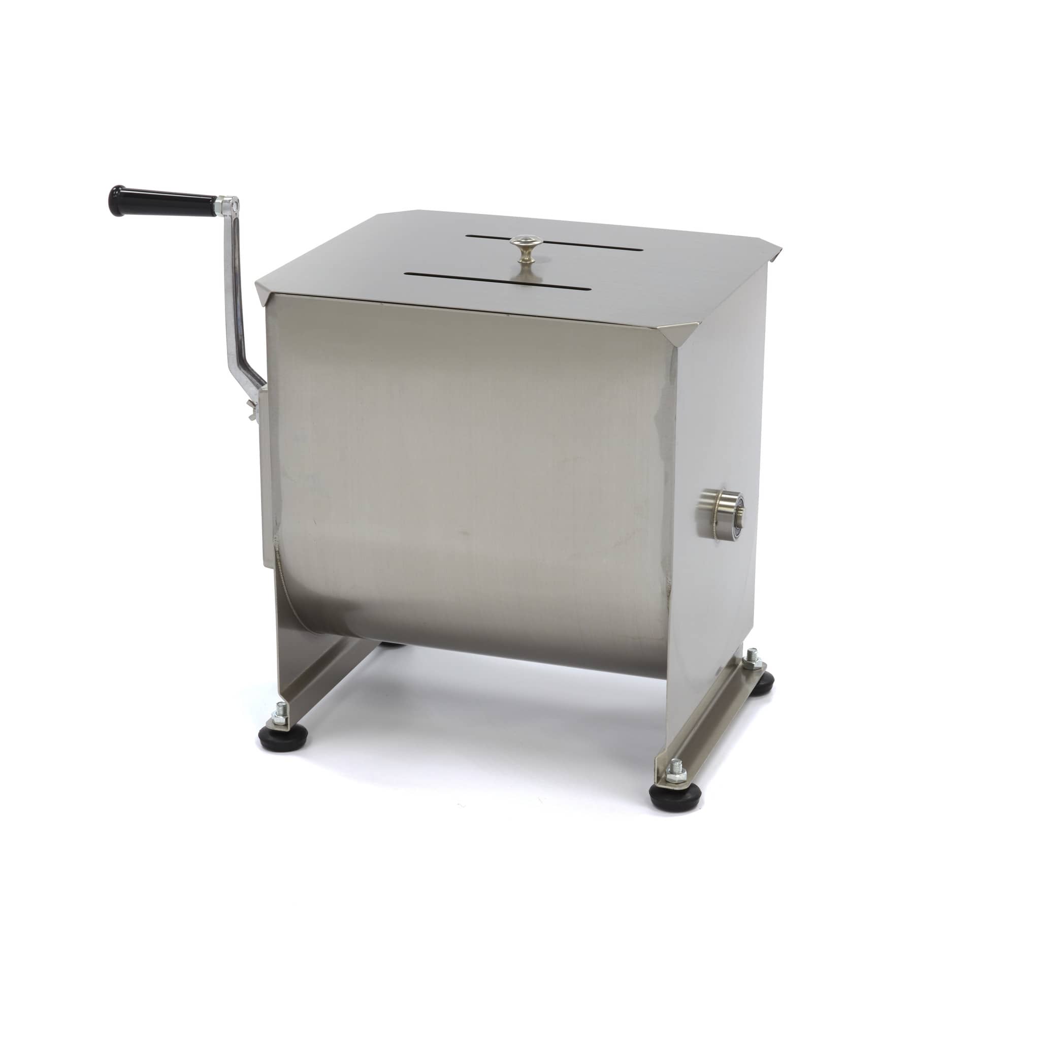 Meat Mixer - 30L - 25kg Meat - Single Axle - Manual — 4