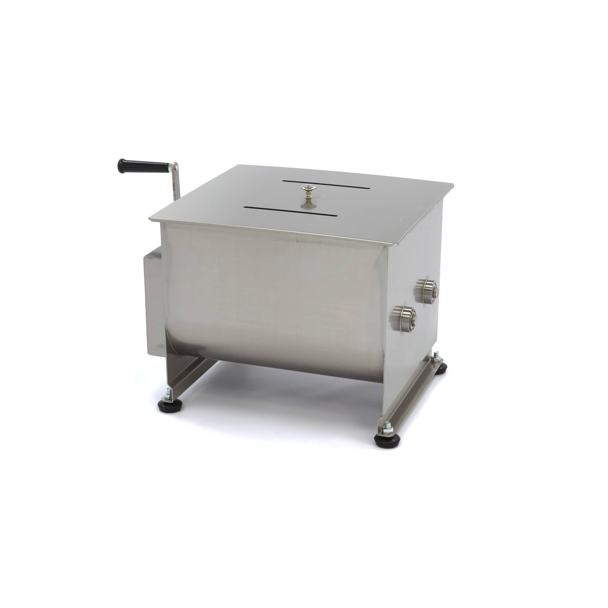 Meat Mixer - 30L - 25kg Meat - Double Axle - Manual — 4