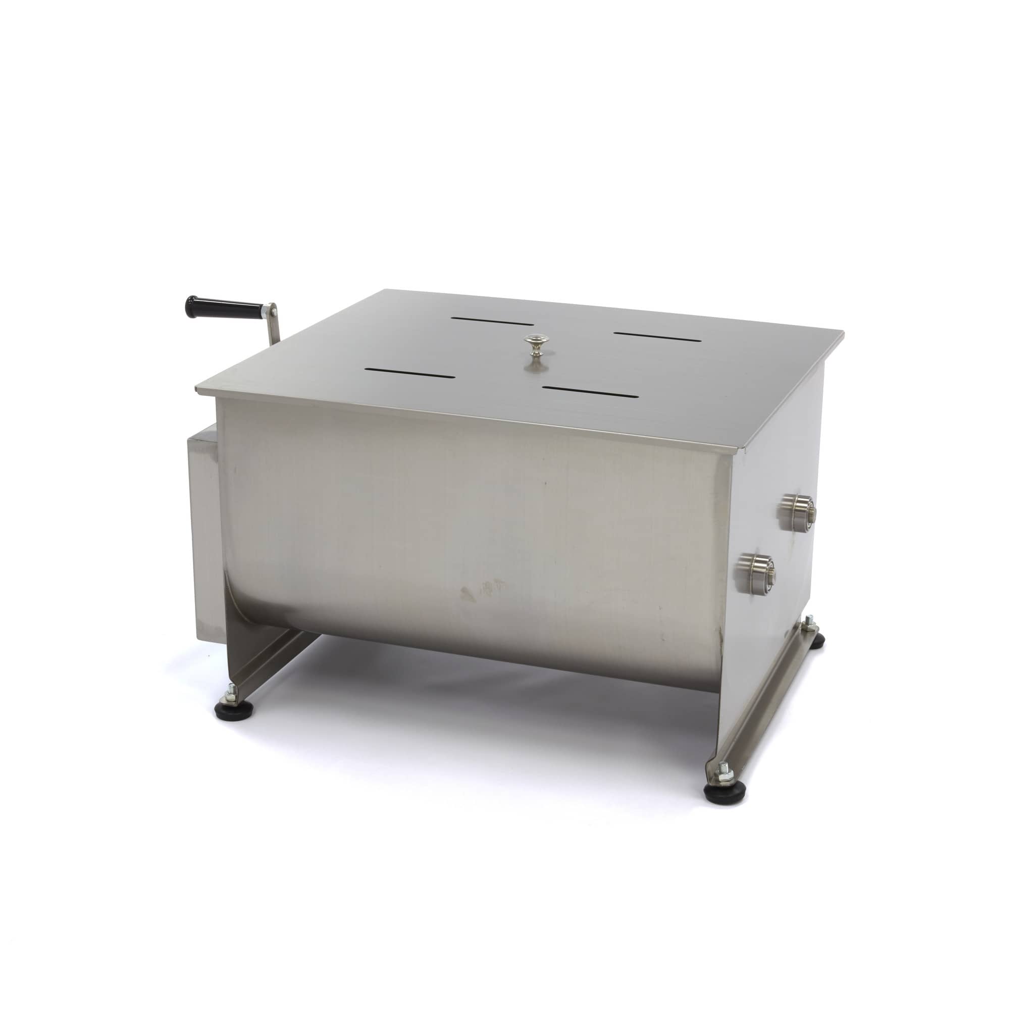 Meat Mixer - 60L - 55kg Meat - Double Axle - Manual — 4
