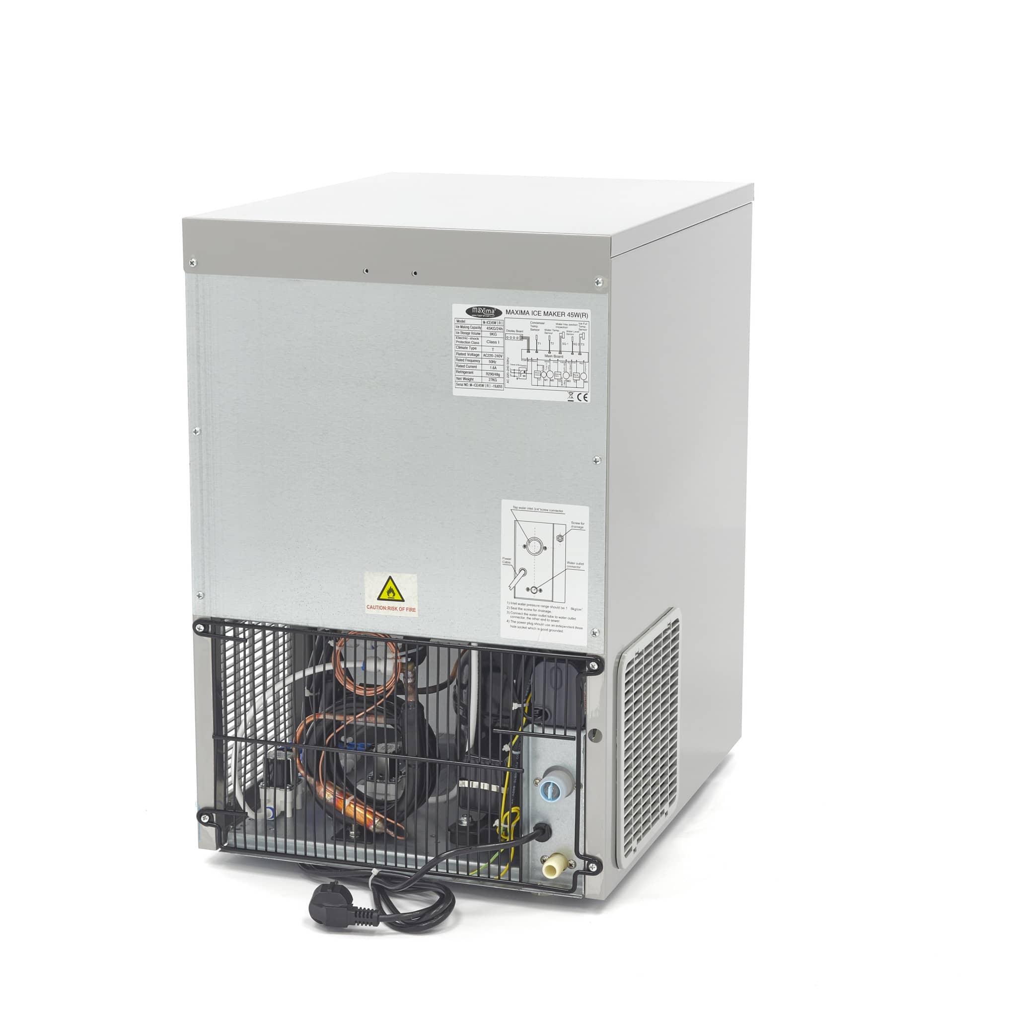 Ice Machine - 45kg/day - Bullet Cubes - Water Cooled — 4