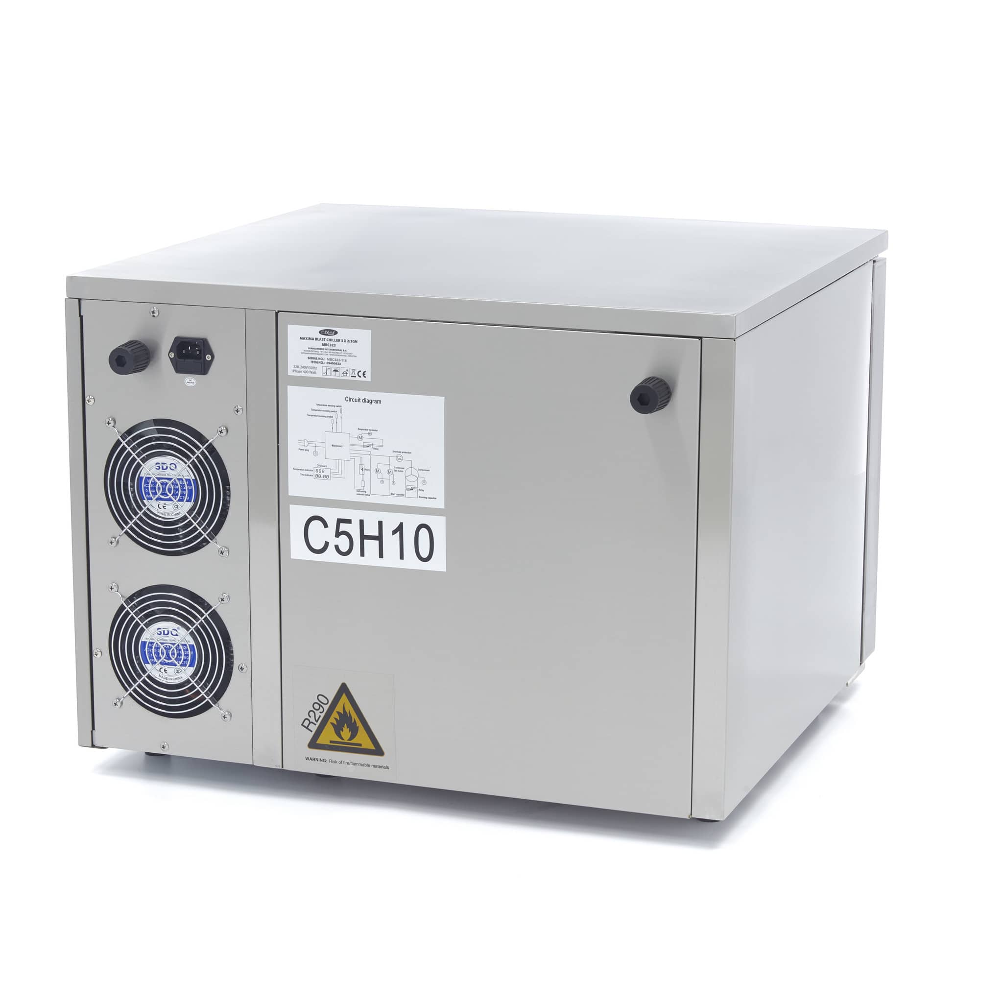 Blast Chiller - Fits 2 x 2/3 GN and 1 x 1/2 GN — 4