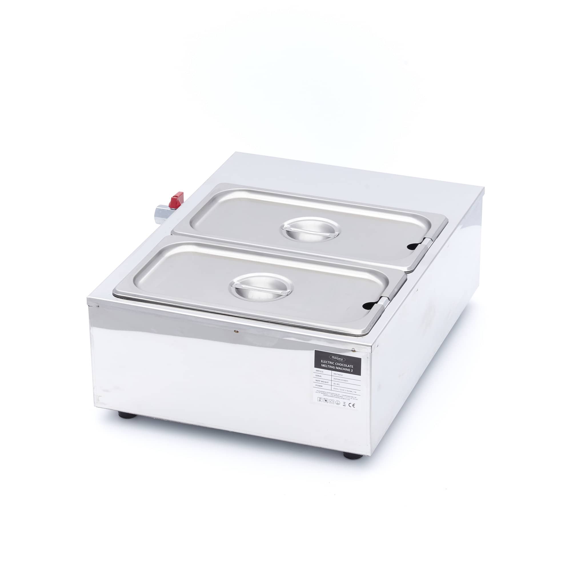 Chocolate Melter - 2 x 1/3 GN 10cm — 4