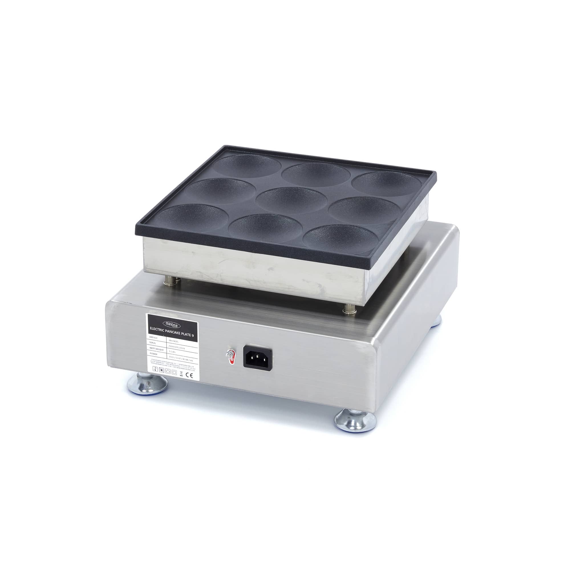 Pancake Maker - 9 Pancakes - Ø8cm Each — 4