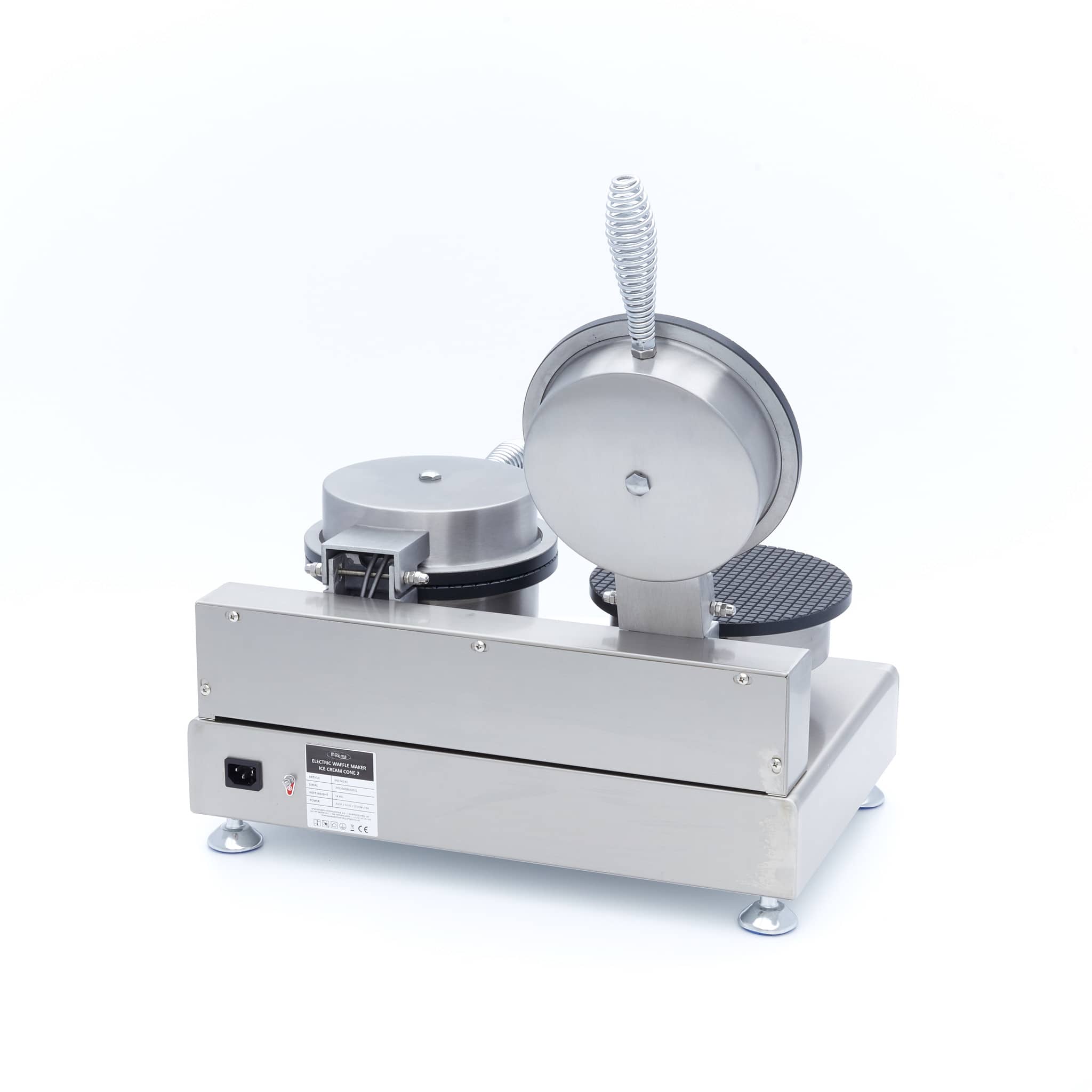 Waffle Maker - 2 Pieces - Ice Cream Cone — 4
