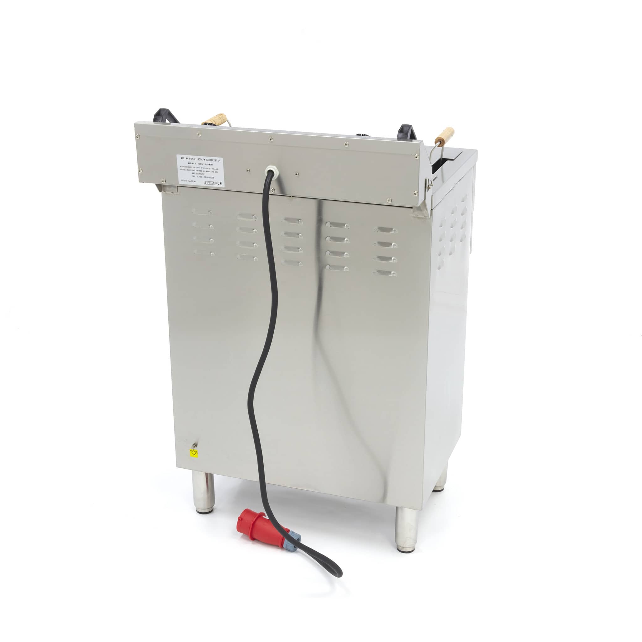 Deep Fryer - 30L - 1 Basket - with Drain Tap and Stand — 4