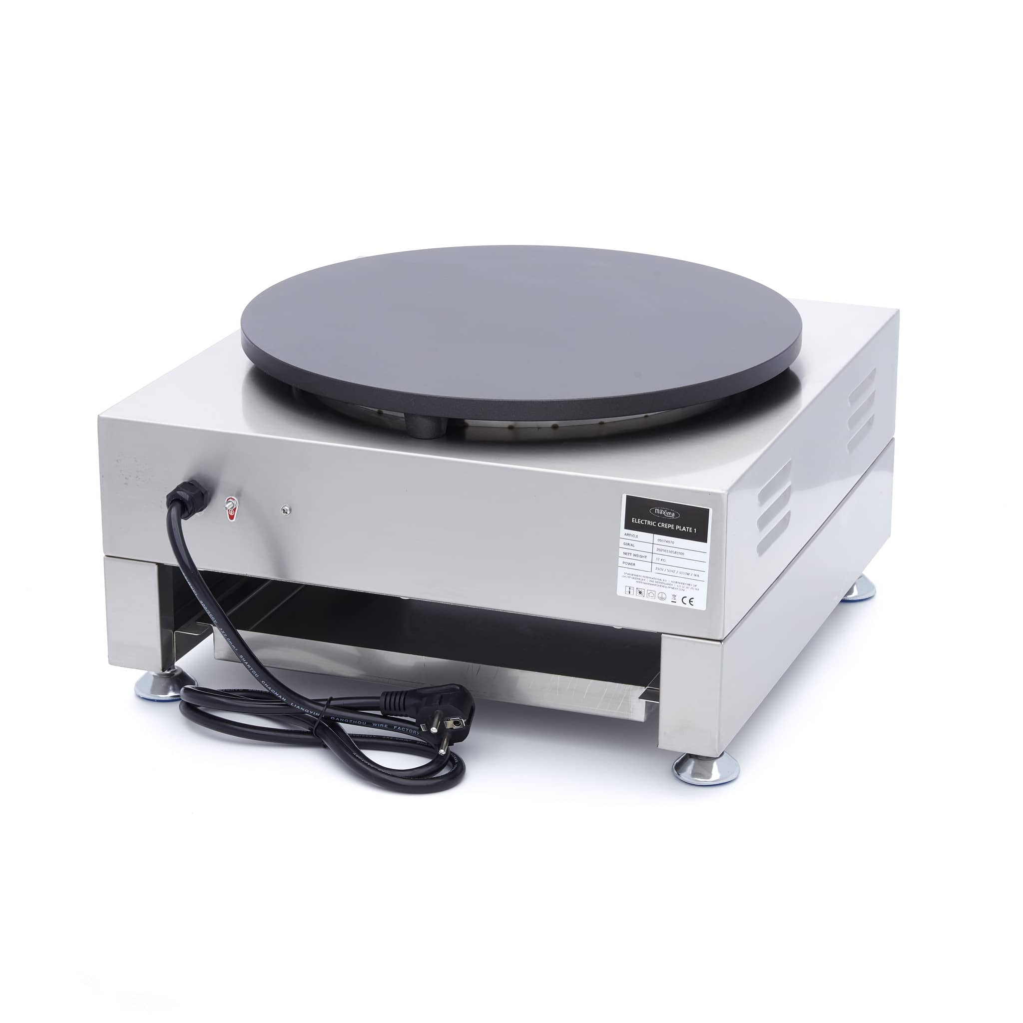 Crepe Maker - Single Crepe - 40cm - incl Batter Spreader — 4