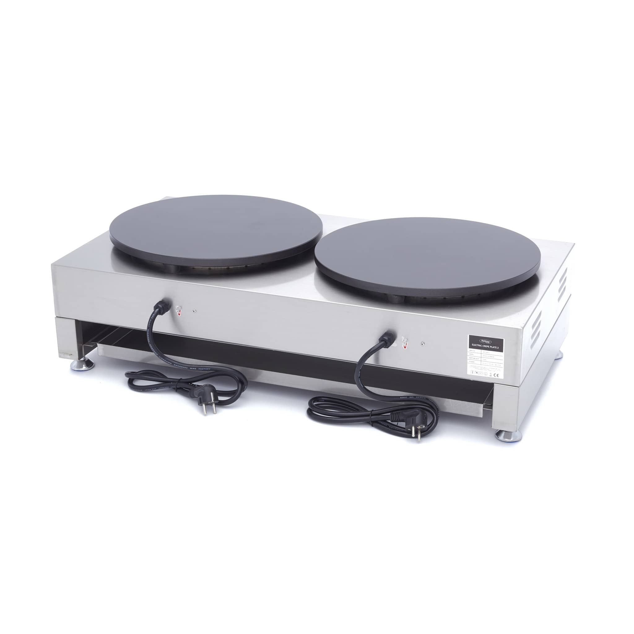 Crepe Maker - Double Crepes - 2 x 40cm - incl Batter Spreader — 4