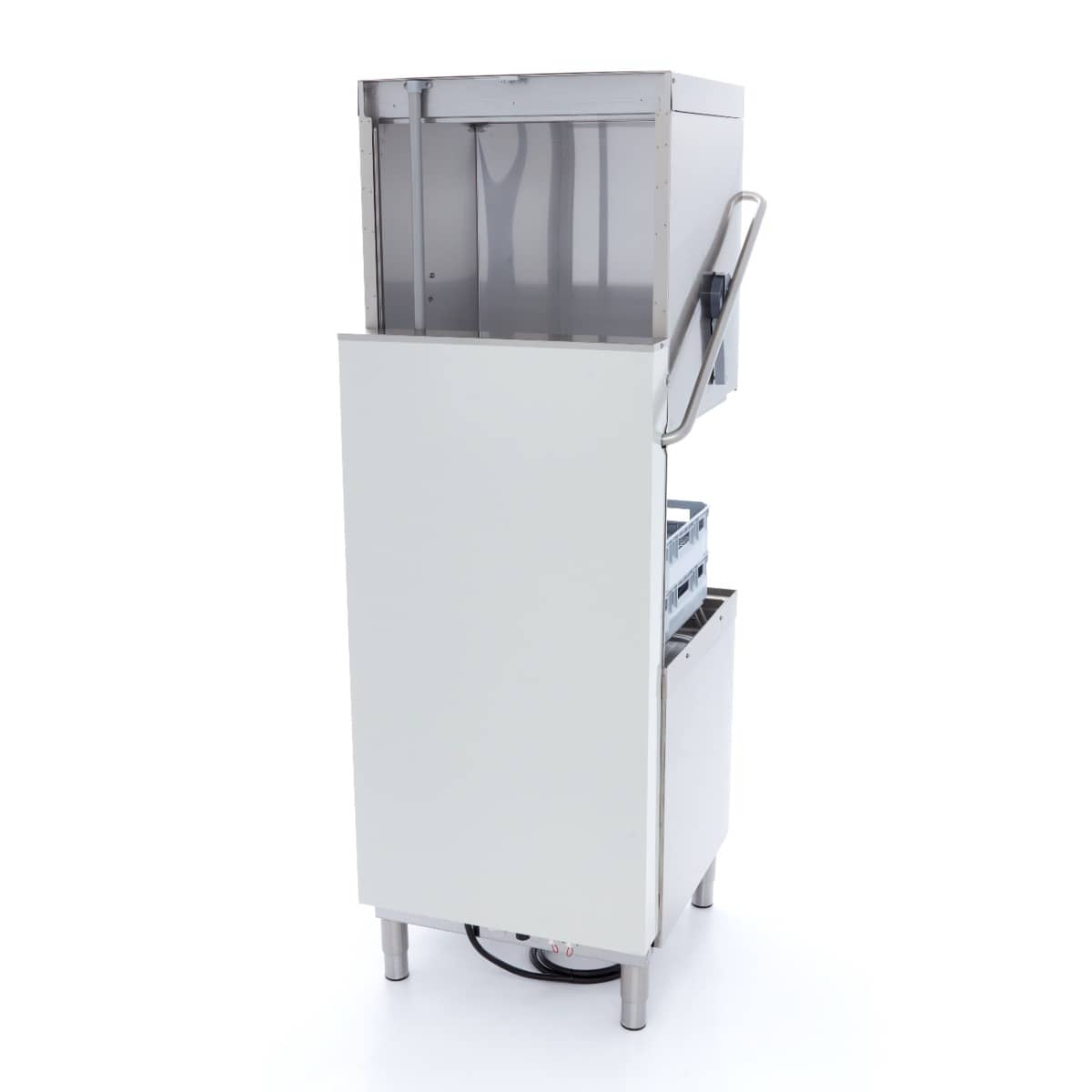 Pass Through Dishwasher - 50x60cm - With Rinse Aid and Soap Pumps - 400V — 4