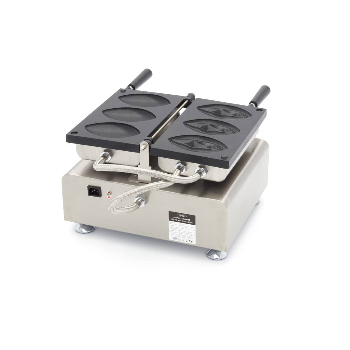 Waffle Maker - 3 Pieces - Vagina - Rotatable — 4