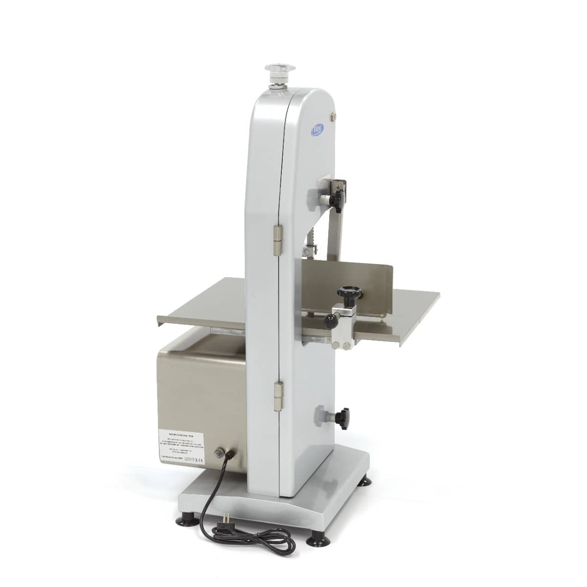 Fierăstrău electric profesional pentru oase cu împingător carne | Bandă 165 cm | 0.75 kW | 230V — 4