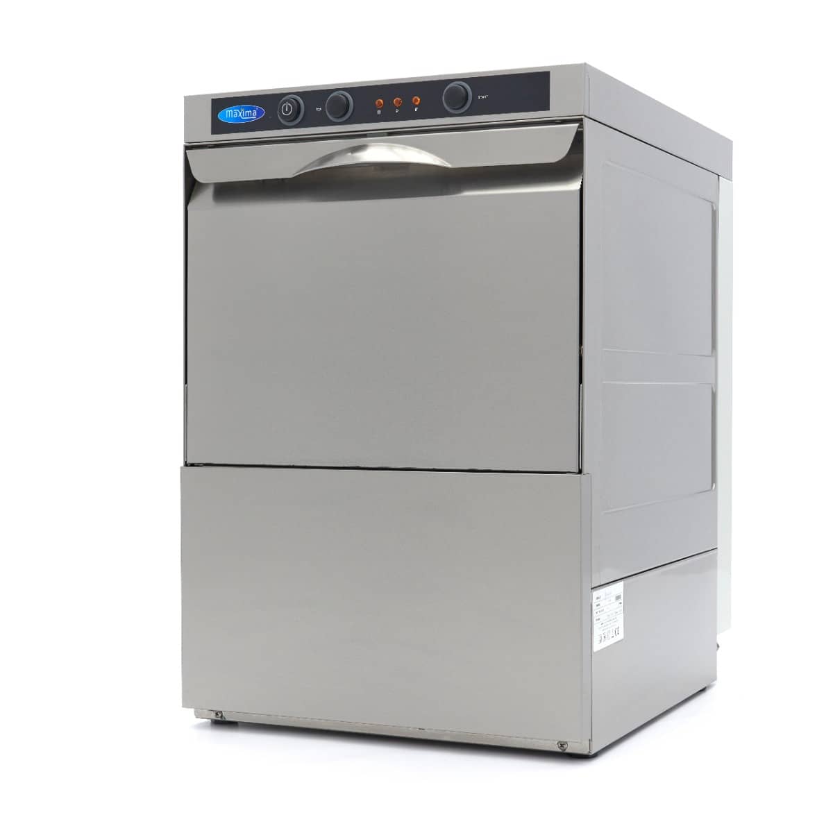 Glass Washer - 35 x 35cm - with Drain, Rinse Aid and Soap Pump — 5