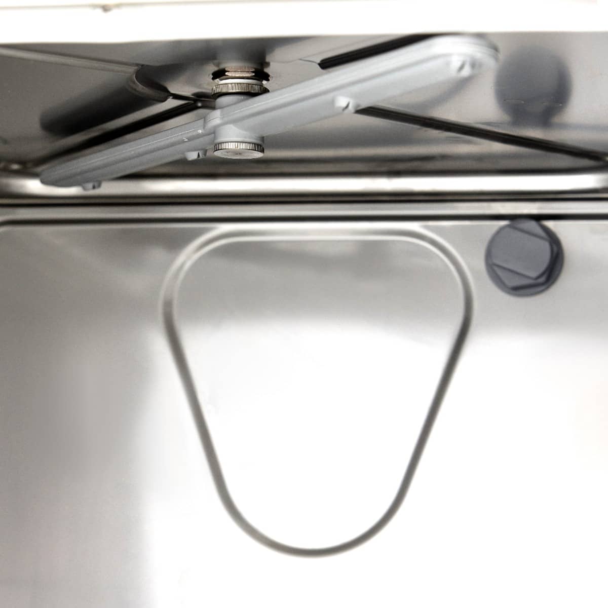 Glass Washer - 35 x 35cm - with Drain, Rinse Aid and Soap Pump — 8