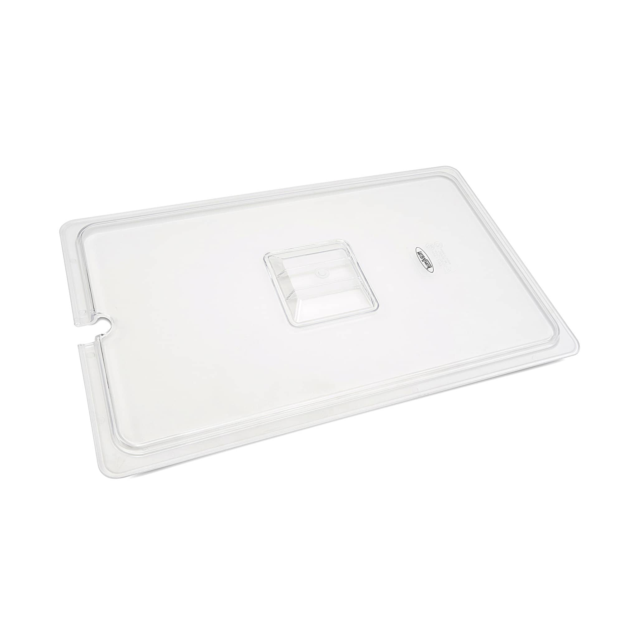Gastronorm Lid - 1/1 GN - Polycarbonate - with Recess — 2