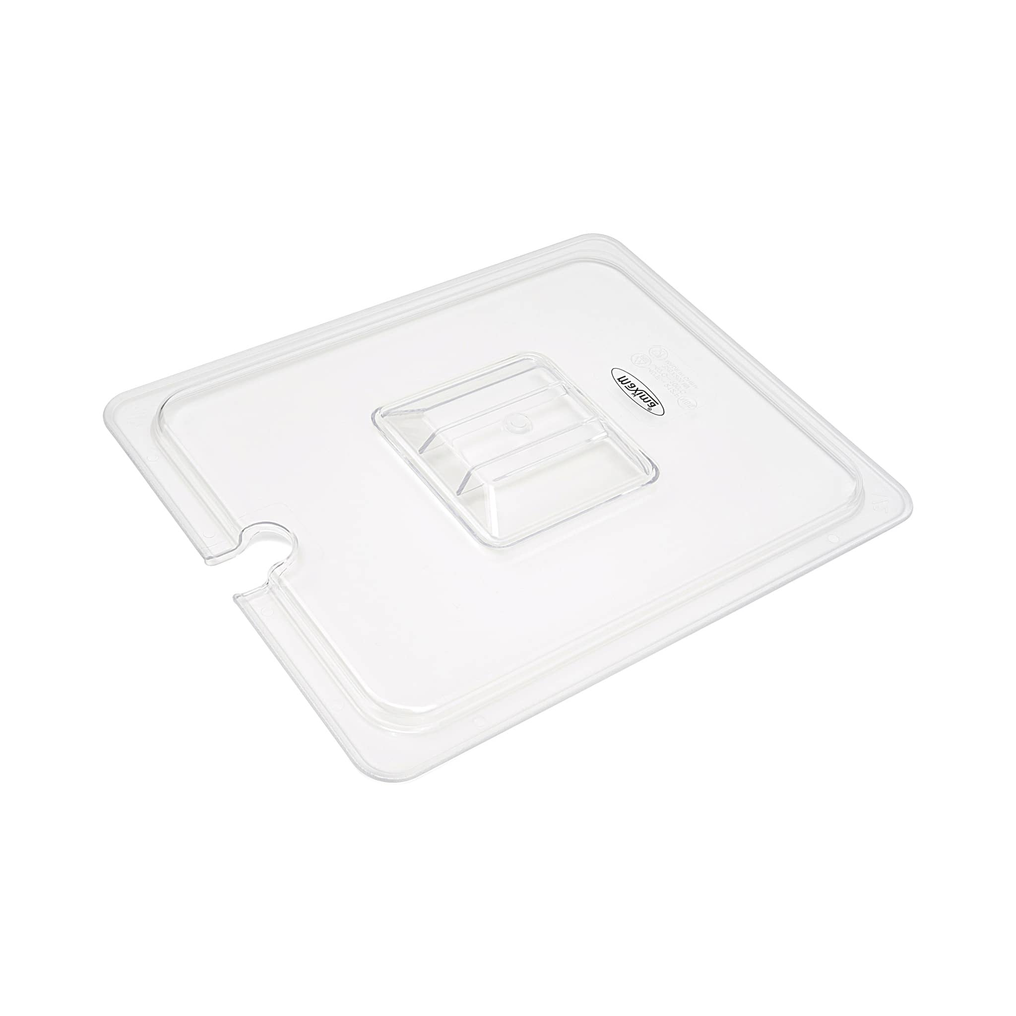 Gastronorm Lid - 1/2 GN - Polycarbonate - with Recess — 2