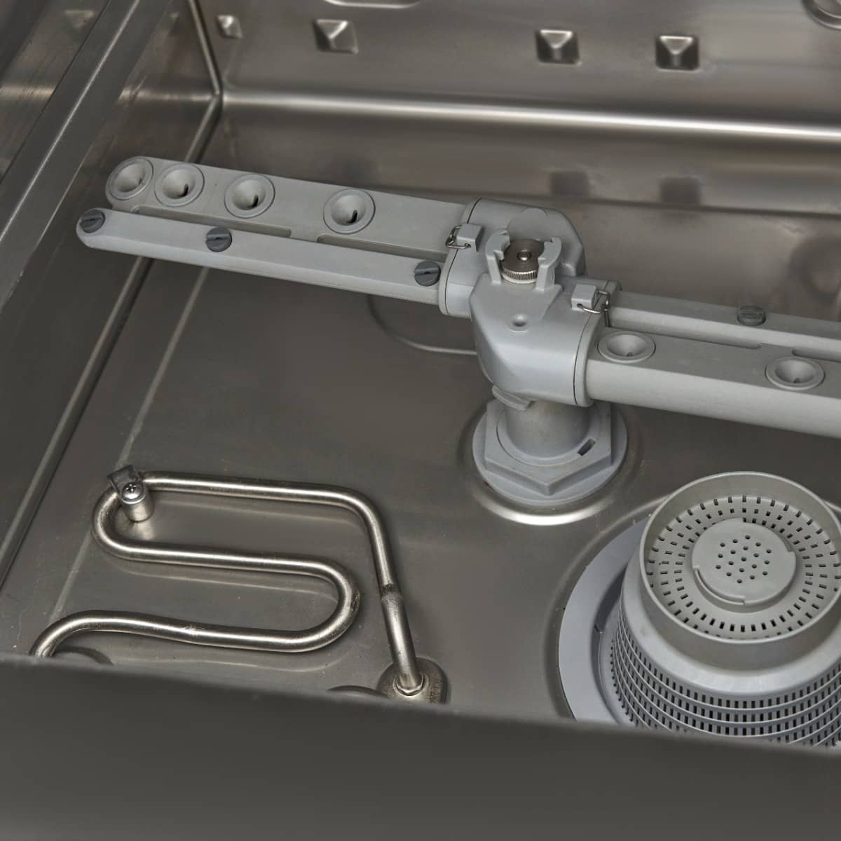 Undercounter Dishwasher - 40 x 40cm - with Drain, Rinse Aid and Soap Pumps - 230V — 9