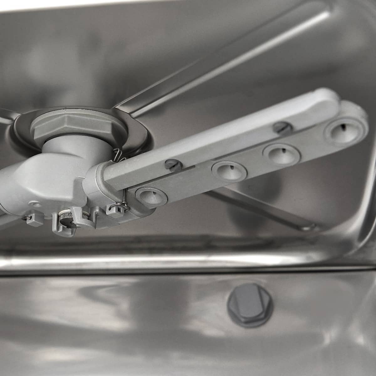 Undercounter Dishwasher - 40 x 40cm - with Drain, Rinse Aid and Soap Pumps - 230V — 8