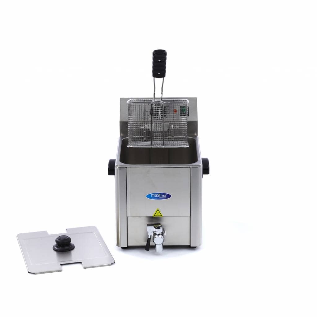 Deep Fryer - 8L - 1 Basket - with Drain Tap — 2