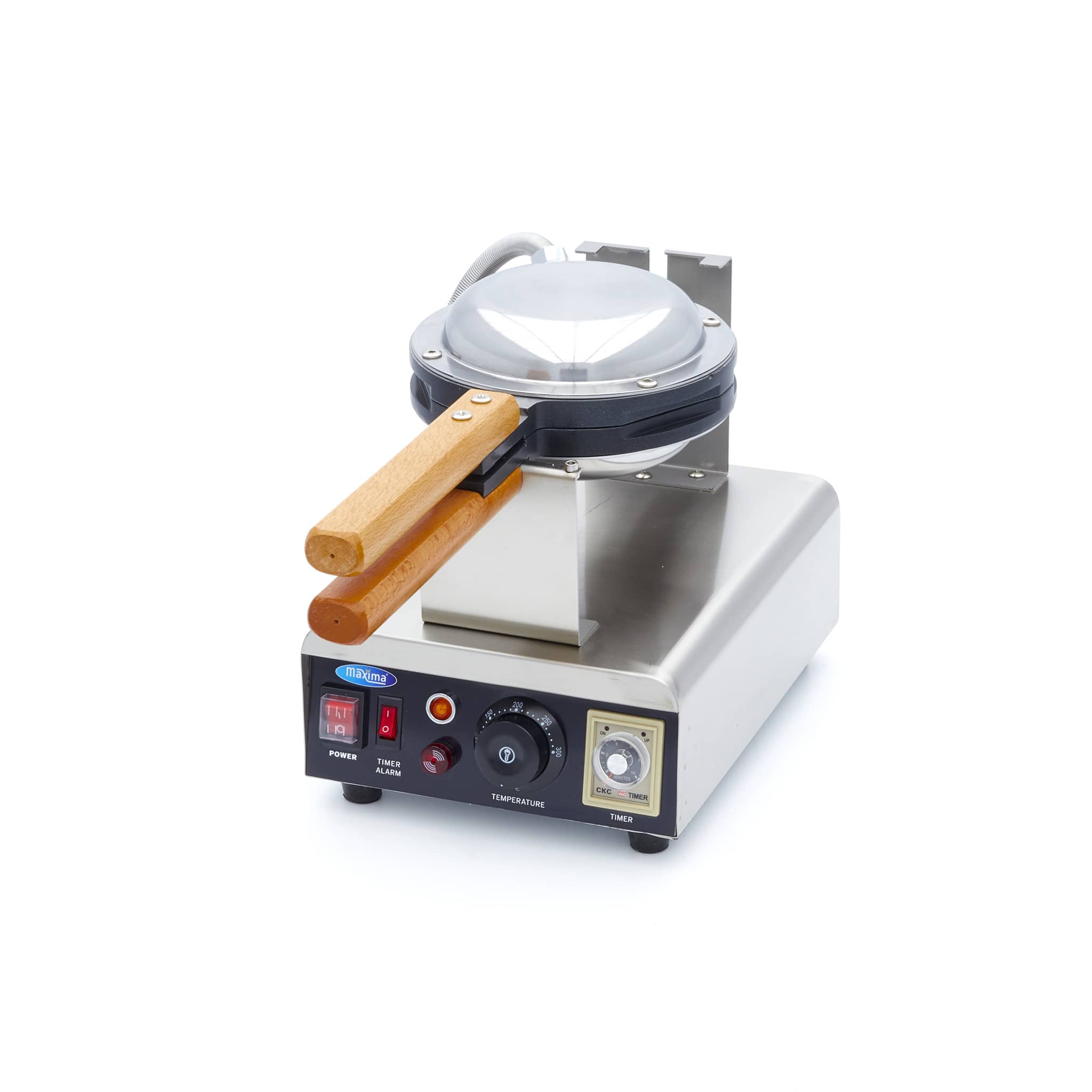Waffle Maker - 1 Waffle - Round Honeycomb Pattern — 6