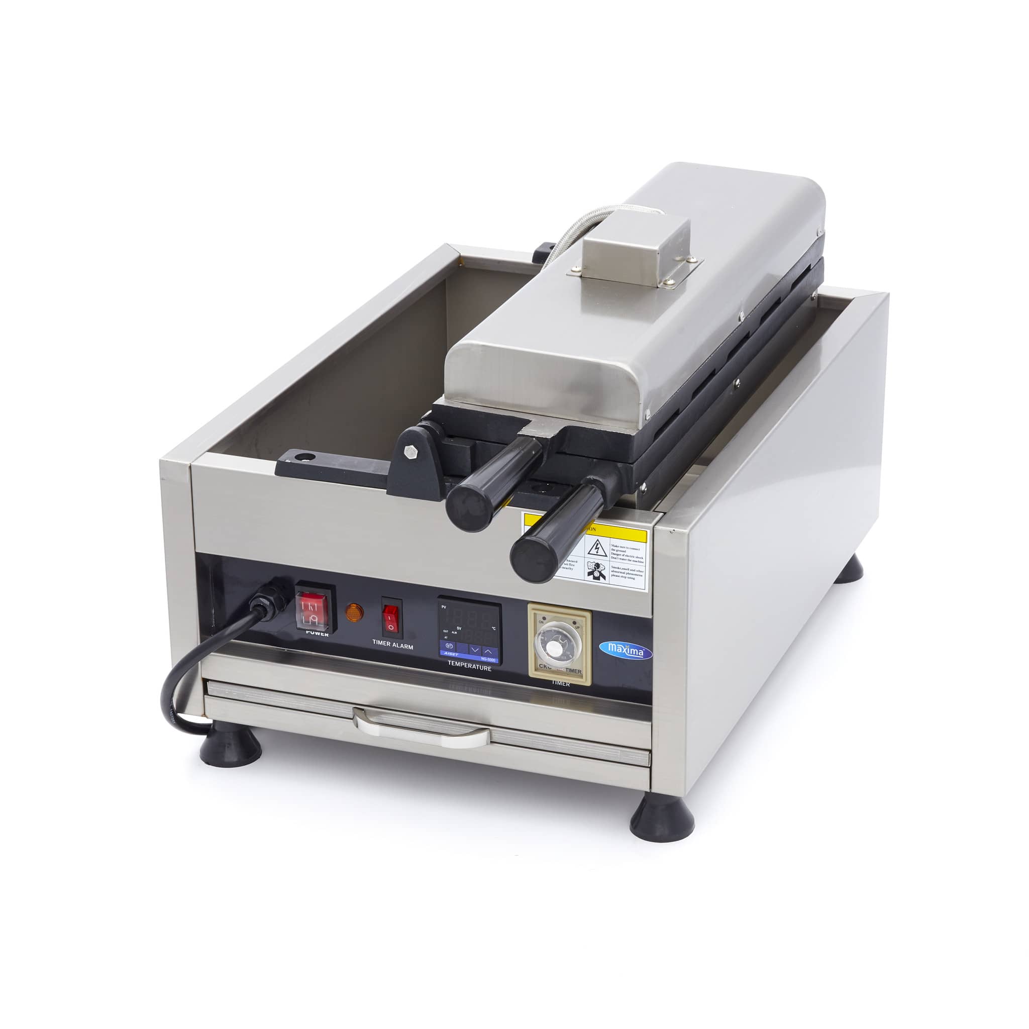 Waffle Maker - 5 Taiyaki / Fish Shapes - Rotatable - Digital — 6
